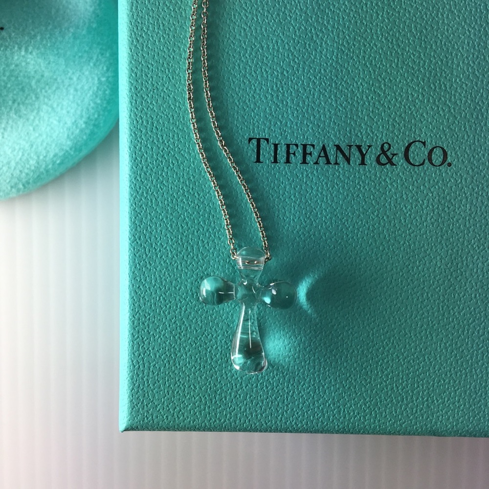 👑TRADED👑Tiffany and Co. Elsa Perreti cross - Picture 2 of 5